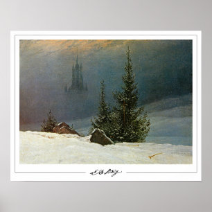 Caspar David Friedrich Zedign Art Poster #23