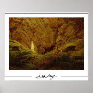 Caspar David Friedrich Zedign Art Poster #56