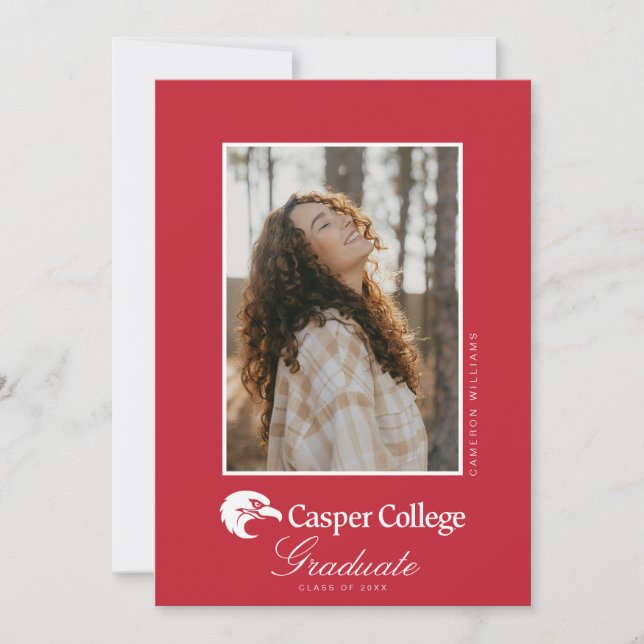 Casper College Graduation Announcement (Front)
