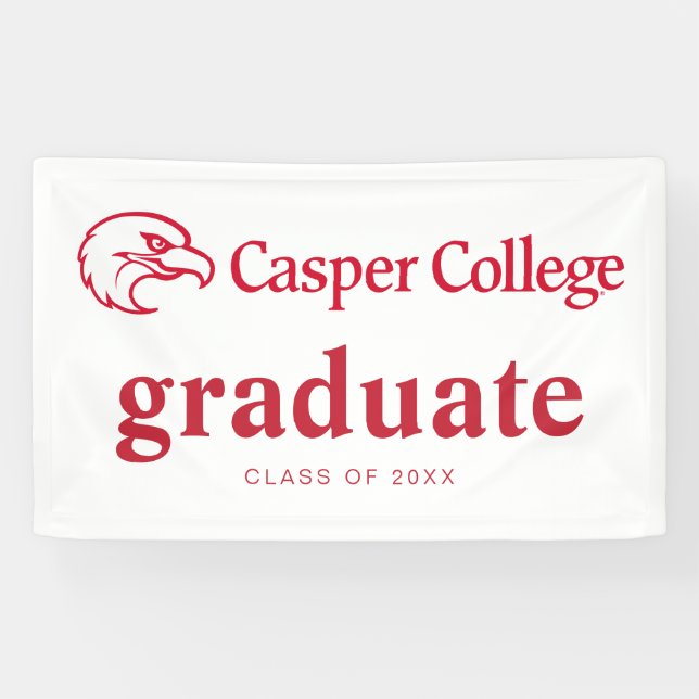 Casper College Graduation Banner (Horizontal)