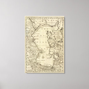 Caspian Sea Canvas Print