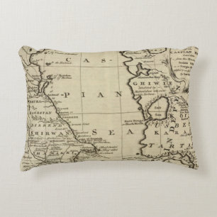 Caspian Sea Decorative Pillow