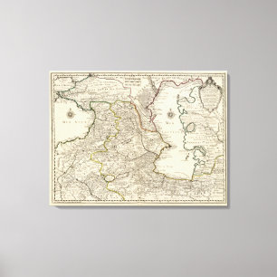 Caspian Sea Region Canvas Print