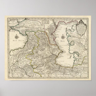 Caspian Sea Region Poster