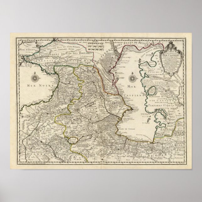 Caspian Sea Region Poster (Front)