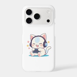 Casque de jeu Chibi Chat Mignon Console Portable