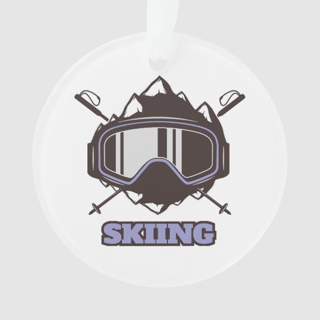 Casque de ski cool (devant)