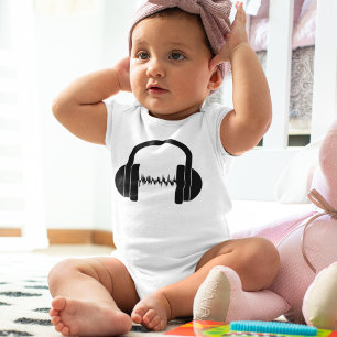 Casque DJ Bébé, Body bébé hipster,