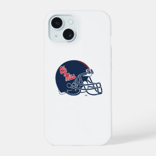 Casque Ole Miss Football   bleu foncé