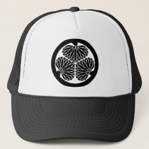 Casquette 徳 川 紋, Tokugawa KAMON, 家 Famille Japonaise
