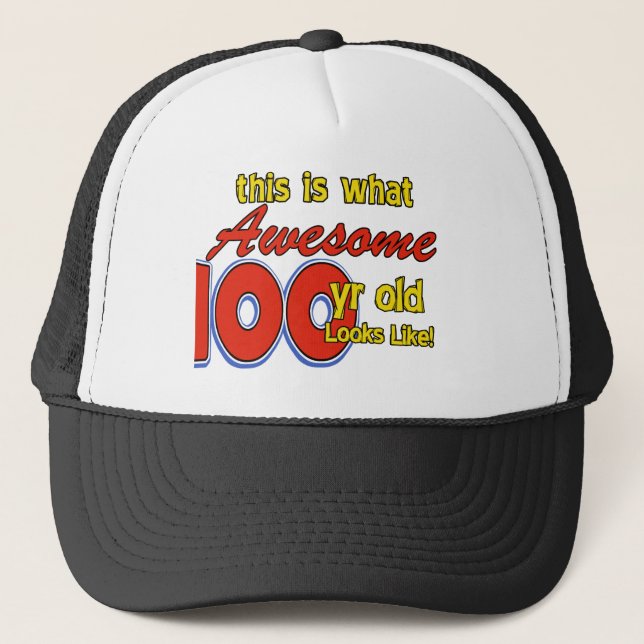 CASQUETTE 100 CONCEPTIONS D'ANNIVERSAIRE D'ANNÉES (Devant)
