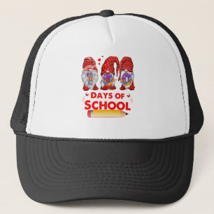 Casquette 100 Jours D'École Mignons Gnomes Virtual Learning 