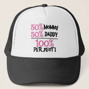 Casquette 100% parfait - T-shirts et cadeaux roses