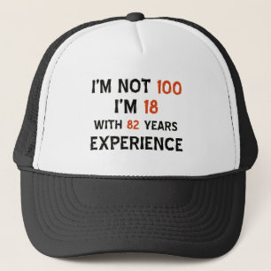 Casquette 100th conceptions fraîches d'anniversaire