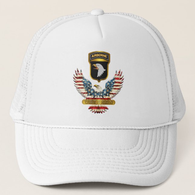 Casquette 101e division aéroportée Vétéran (Devant)
