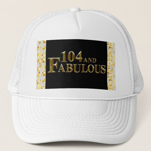 Casquette 104 Anniversaire  (Devant)