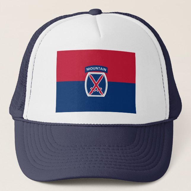 Casquette 10e division de montagne (Devant)