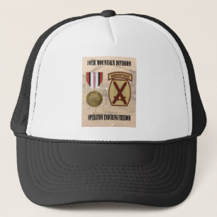 Casquette 10ème Liberté de résistance d'opération de