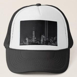 Casquette 11 septembre hommage dans les lumières NYC