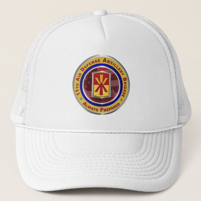 Casquette 11e brigade d'artillerie de la défense aérienne (Devant)
