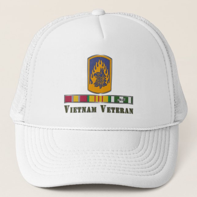Casquette 12e brigade d'aviation de combat Vétéran du Vietna (Devant)