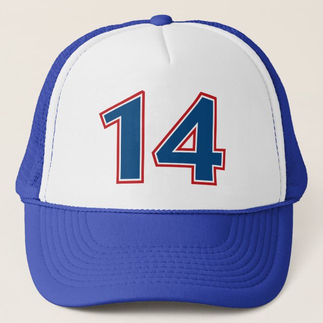 Casquette 14e fête d'anniversaire (Devant)