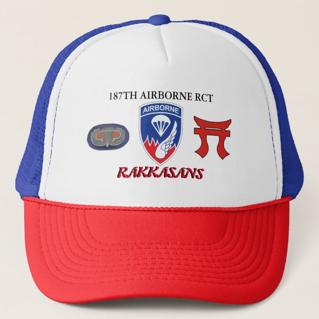 CASQUETTE 187E RAKKASANS D'AÉRONEF RCT (Devant)