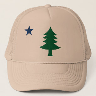 Casquette 1901 de drapeau du Maine