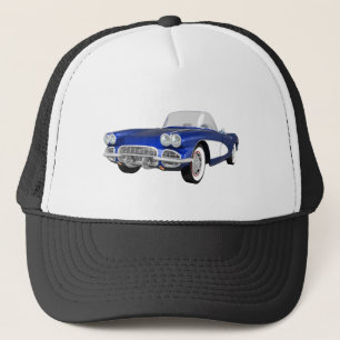 Casquette 1961 Corvette C1 : Fin bleue :