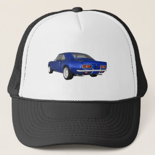 Casquette 1967 Camaro SS : Finition bleue : Modèle 3D :
