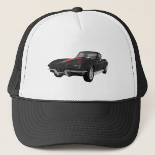 Casquette 1967 Corvette Sports Car : Noir Finish :