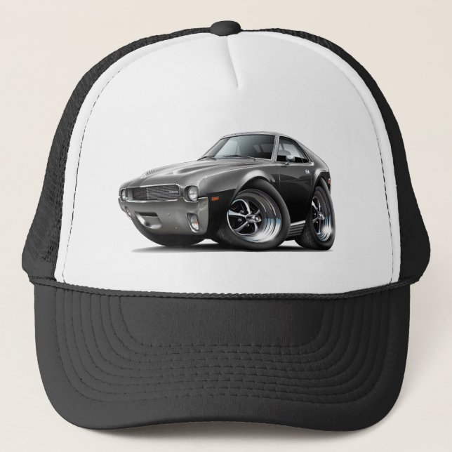 Casquette 1968-69 voiture noire d'AMX (Devant)