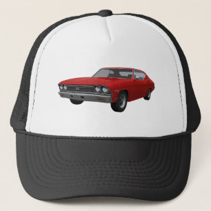 Casquette 1968 Chevelle SS : Finition rouge