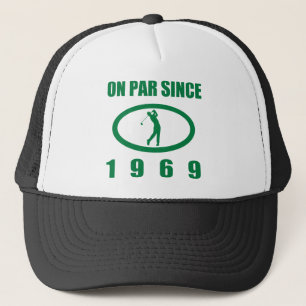 Casquette 1969 50e anniversaire pour les golfeurs