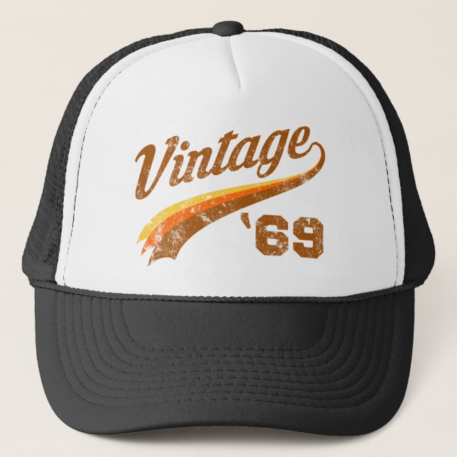 Casquette 1969 Année Vintage de naissance (Devant)