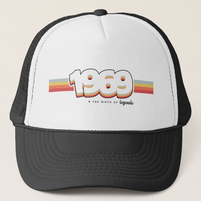 Casquette 1969 La naissance des légendes (Devant)