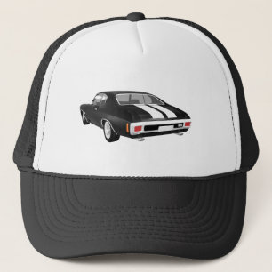 Casquette 1970 Chevelle SS: Finition noire :