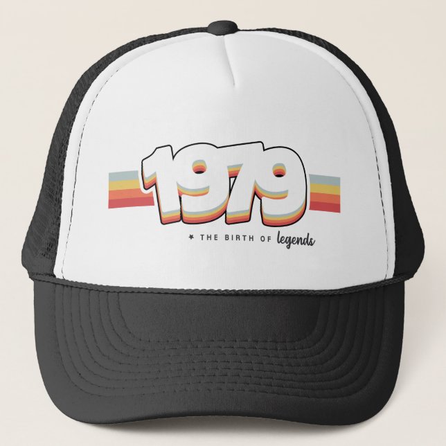Casquette 1979 La naissance des légendes (Devant)