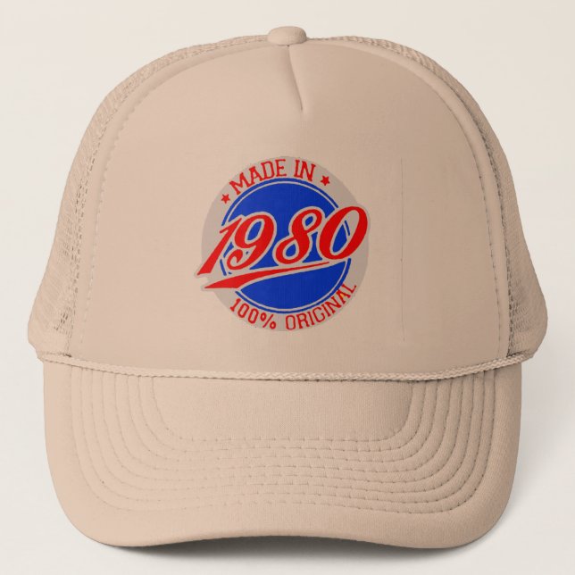 Casquette 1980 - made in (Devant)