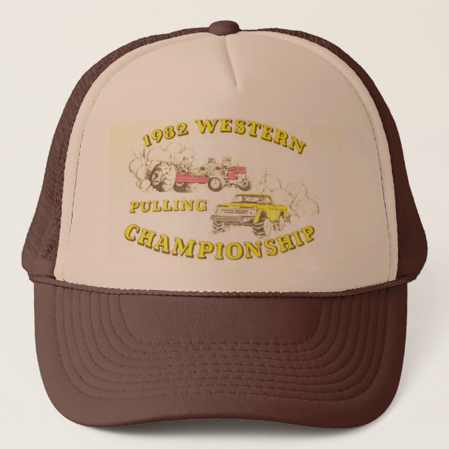 Casquette 1982 de casquette de camionneur de (Devant)