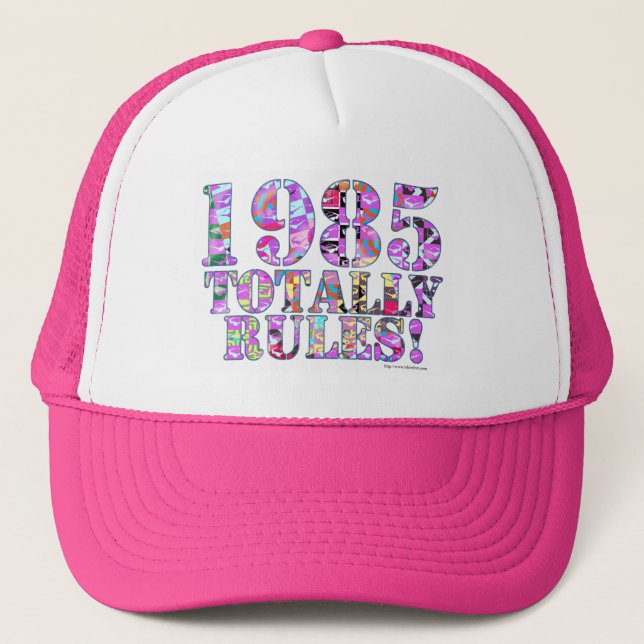 Casquette 1985 totalement règles (Devant)