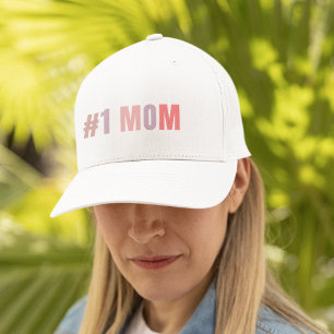 Casquette #1 Maman Retro Pink Trucker Chapeau   Meilleur cad