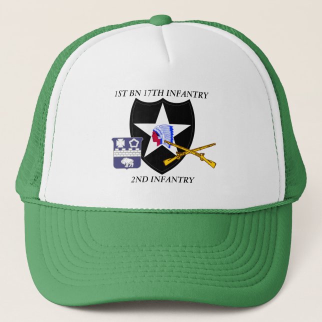 CASQUETTE 1ER BATAILLE 17E INFANTERIE 2E DIVISION D'INFANTER (Devant)