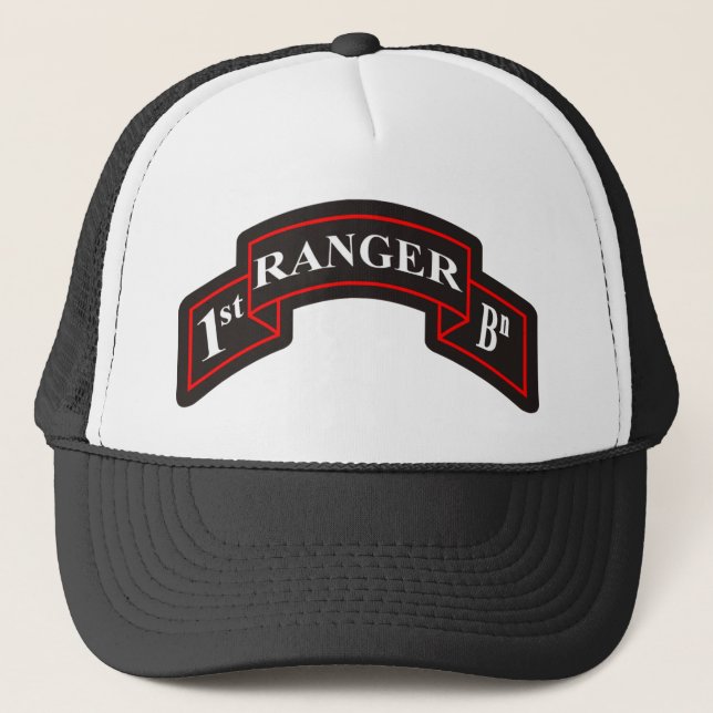 Casquette 1er bataillon des Rangers 75e régiment des Rangers (Devant)