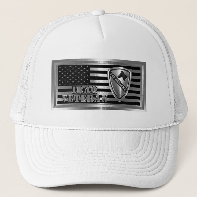 Casquette 1re division de cavalerie Chapeau (Devant)