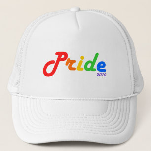 Casquette 2010 de conception d'arc-en-ciel de