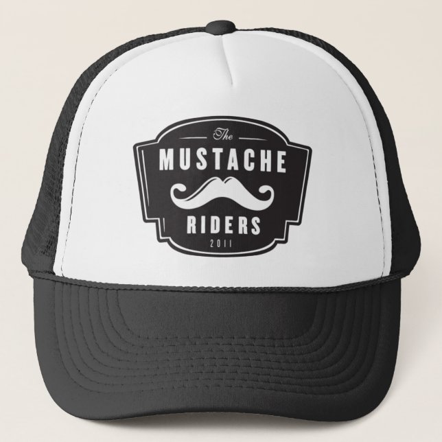 Casquette 2011 de cavaliers de moustache (Devant)