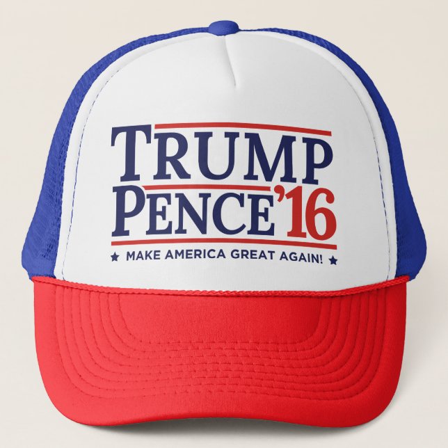 Casquette 2016 de logo de campagne électorale de (Devant)