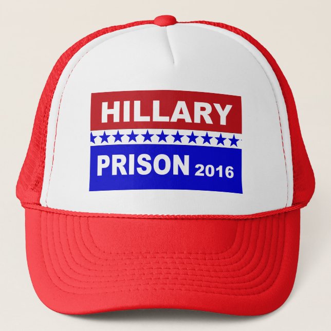 Casquette 2016 de prison de Hillary (Devant)