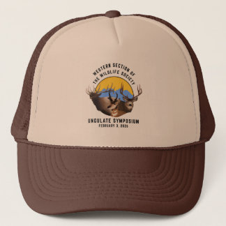 Casquette 2026 Annual Meeting Ungulate Syposium Trucker Hat